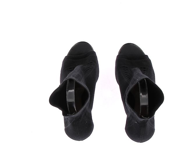 Stivaletti GIANVITO ROSSI T.EU 38.5 Tessuto Nero - vista 6
