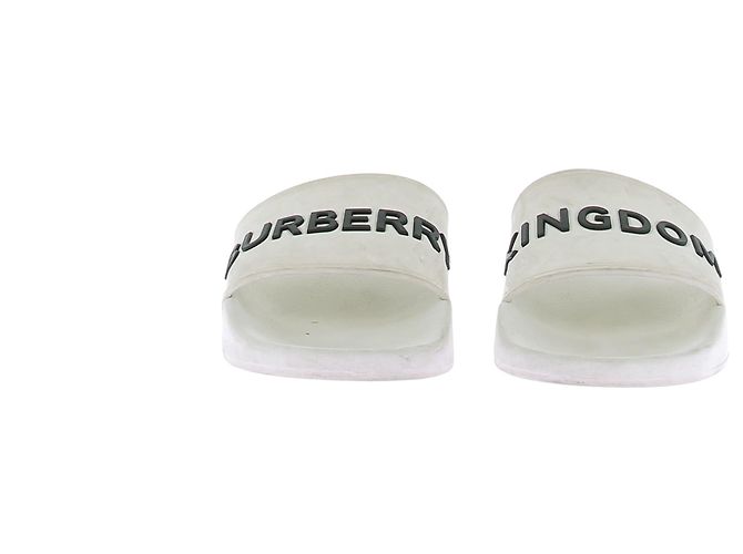 Sandali BURBERRY T.EU 38 Gomma Bianco - vista 4