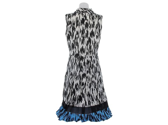 OSCAR DE LA RENTA Kleider T.US 8 Seide Schwarz - Ansicht 2