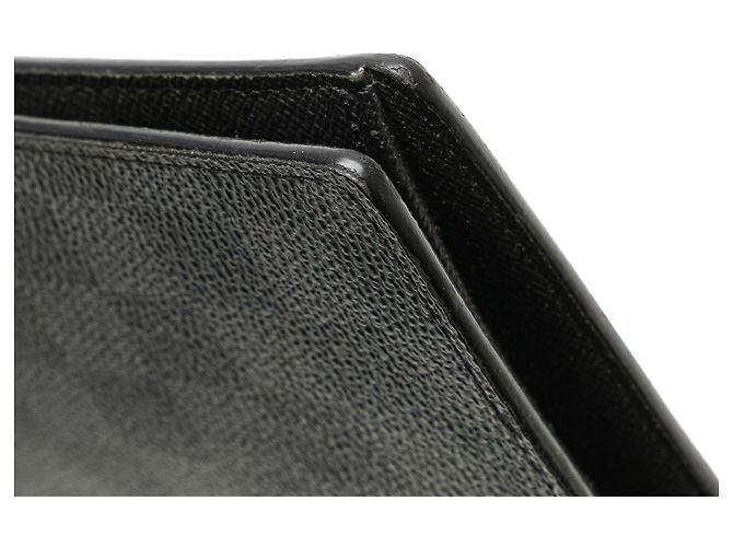 Louis Vuitton Black Damier Graphite Pattern Brazza Wallet - view 11
