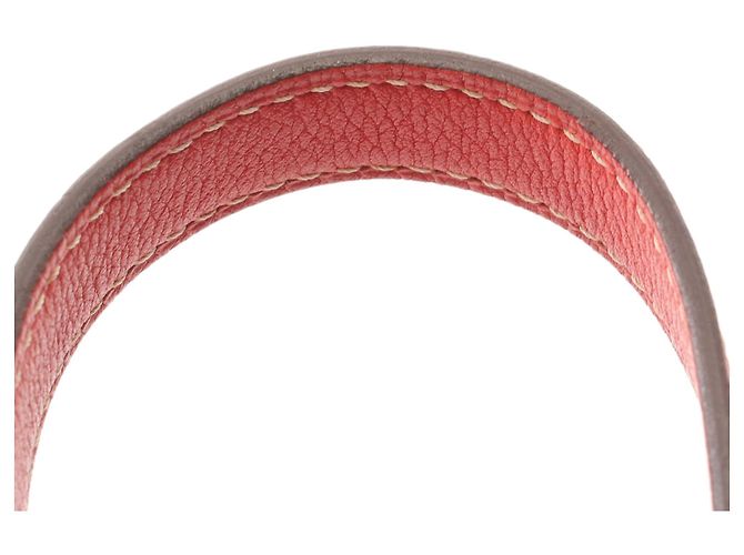 Borsa Roulis 23 in Evercolor rosso di Hermès - vista 13