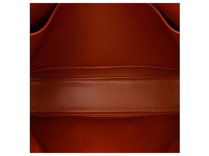 Céline Borsa a spalla Claude in vitello lucido marrone Celine - vista 4