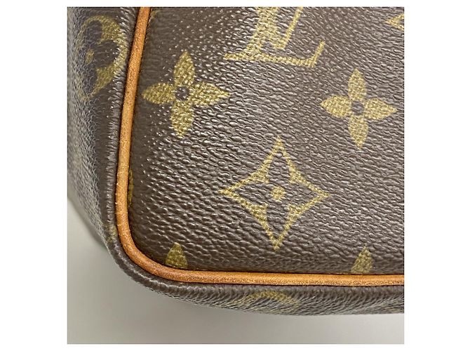 Borsa Louis Vuitton Monogram Speedy 25 Marrone - vista 11