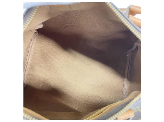 Borsa Louis Vuitton Monogram Speedy 25 Marrone - vista 4
