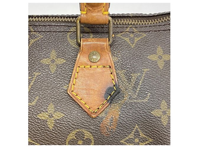 Borsa Louis Vuitton Monogram Speedy 25 Marrone - vista 6