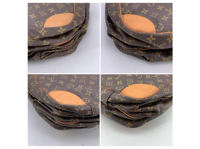 Louis Vuitton Borsa da viaggio vintage Monogram Sirius 55 a triplo scomparto Marrone - vista 6