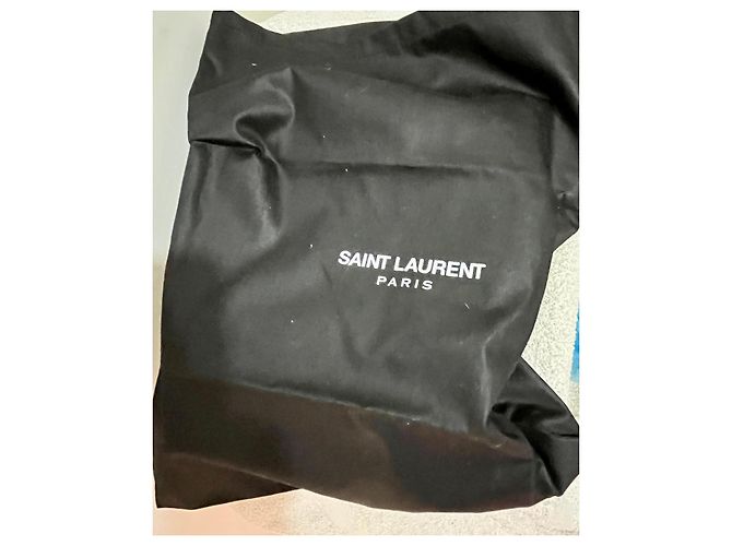 Saint Laurent Stivaletti Chelsea Lou in pelle nera Nero - vista 8