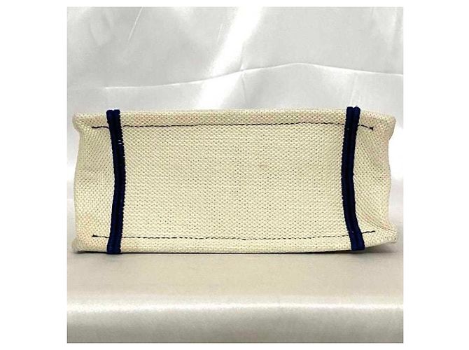 Borsa Christian Dior Book Tote Bianco Rosso Blu navy - vista 5