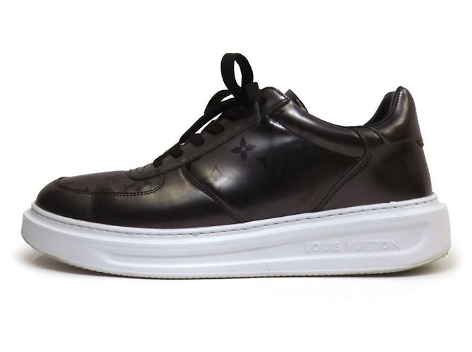Sneaker metallici Monogram della linea Beverly Hills di Louis Vuitton Marrone - vista 2