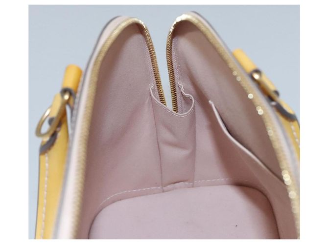 LOUIS VUITTON Monogram Vernis Alma PM Borsa a mano 2way Dunne M90170 LV Auth KD187 - vista 20