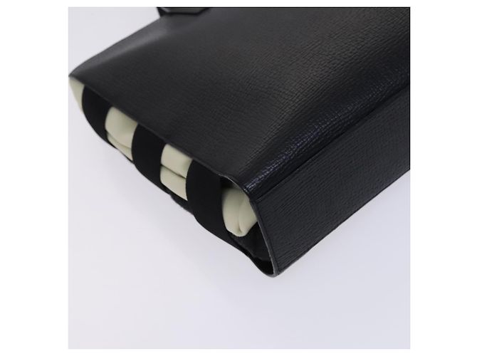 Borsa a mano LOEWE in pelle nera Auth BD620 Nero - vista 11