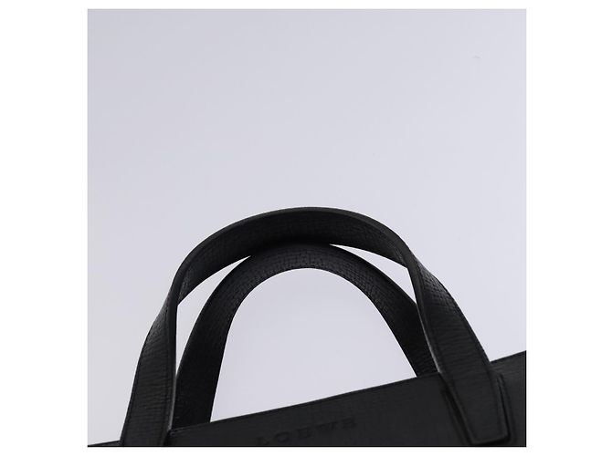 Borsa a mano LOEWE in pelle nera Auth BD620 Nero - vista 8