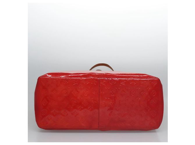 LOUIS VUITTON Monogram Vernis Reade GM Borsa Tote Rossa M91084 LV Auth ti2876 Rosso - vista 10