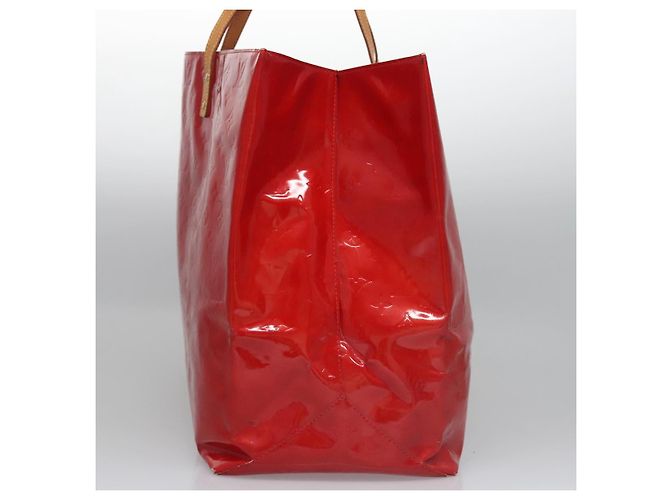 LOUIS VUITTON Monogram Vernis Reade GM Borsa Tote Rossa M91084 LV Auth ti2876 Rosso - vista 6