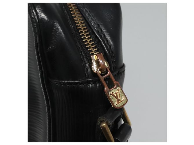 LOUIS VUITTON Borsa a Spalla Epi Trocadero 27 Nera M52312 LV Auth ep7921 Nero - vista 14