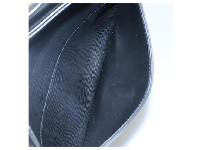 LOUIS VUITTON Borsa a Spalla Epi Trocadero 27 Nera M52312 LV Auth ep7921 Nero - vista 20