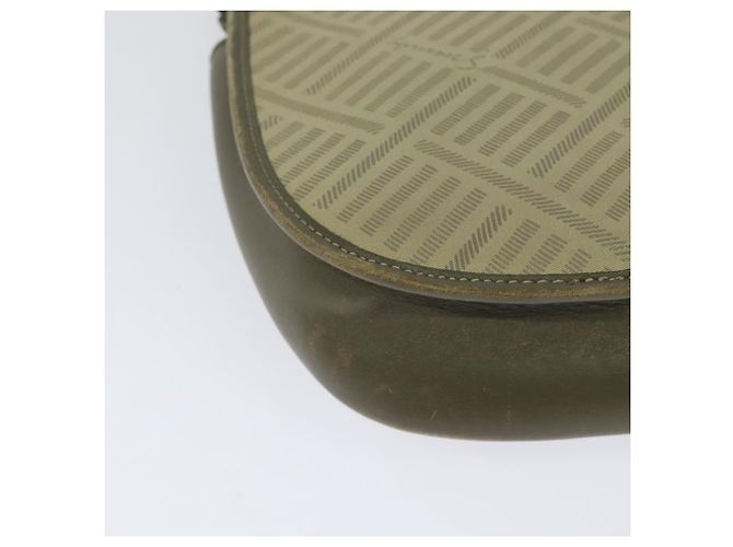 Bolsa de ombro GIVENCHY em lona de couro bege ouro Auth bs23699 Dourado - vista 13