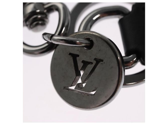 LOUIS VUITTON Monogram Eclipse Llavero Dragonne M61950 Auth EC798 Monograma - vista 8