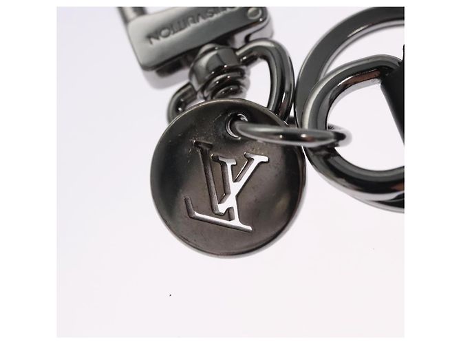 LOUIS VUITTON Monogram Eclipse Llavero Dragonne M61950 Auth EC798 Monograma - vista 9