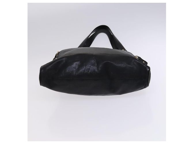 BALLY Borsa a Spalla Tela Pelle 2Set Beige Nero Auth bs23228 - vista 16