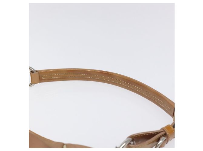 Borsa a Spalla PRADA Nylon Beige Auth EC614 - vista 8