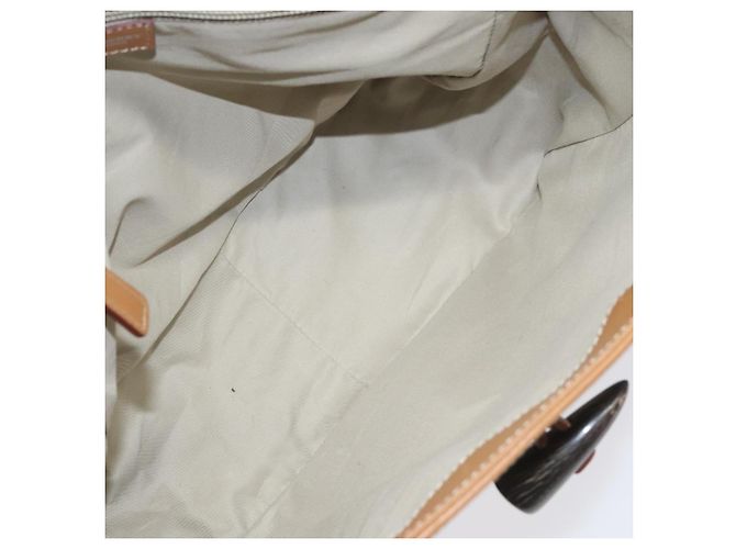 BURBERRY Nova Check Handtasche aus PVC Beige Auth EC590 - Ansicht 16