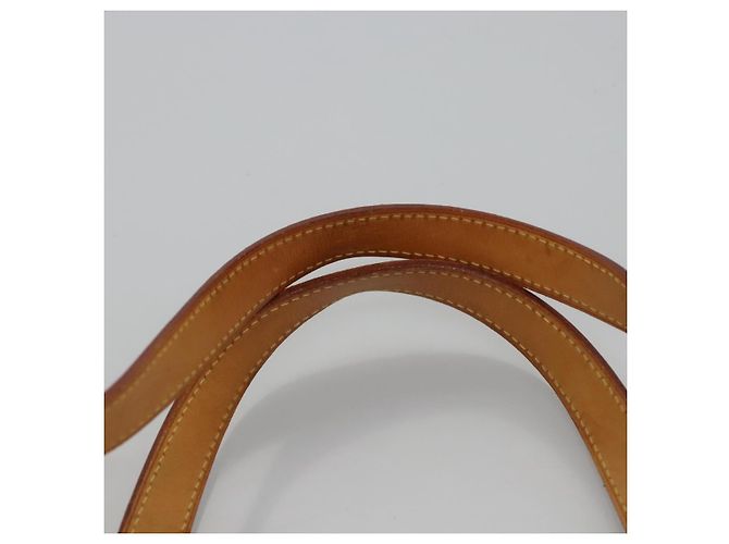 LOUIS VUITTON Monogram Vernis Sac à main Houston Beige M91004 LV Auth BA742 - vue 8