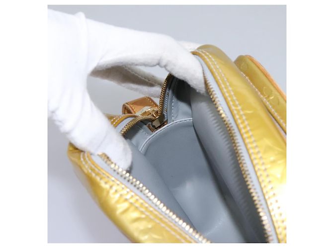 LOUIS VUITTON Monogram Vernis Wooster Borsa a spalla Grigia M91036 LV Auth ep7979 Grigio - vista 20