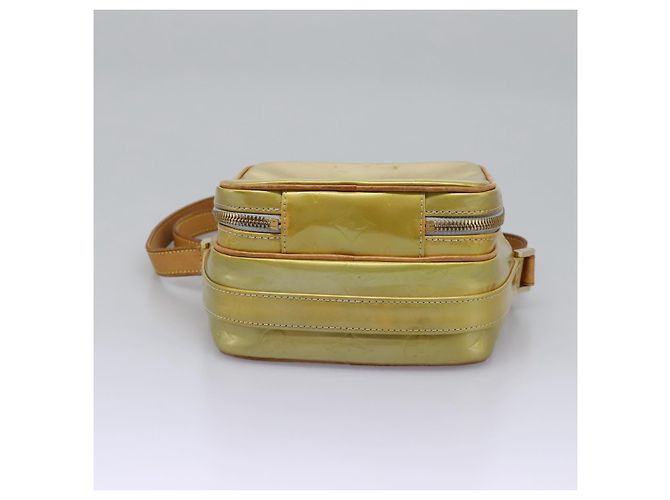 LOUIS VUITTON Monogram Vernis Wooster Borsa a spalla Grigia M91036 LV Auth ep7979 Grigio - vista 9