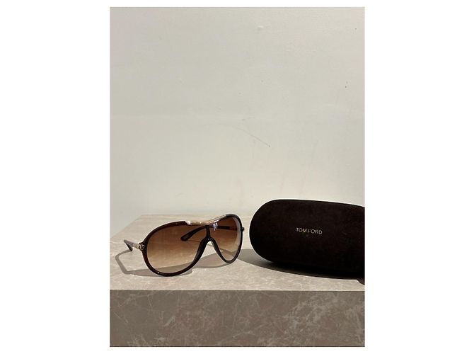 Gafas de sol TOM FORD T. Plástico Castaño - vista 9