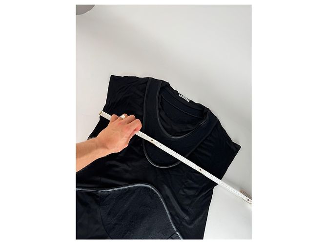 Top vintage Issey Miyake nero 38/M - vista 11