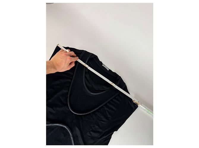 Top vintage Issey Miyake nero 38/M - vista 12