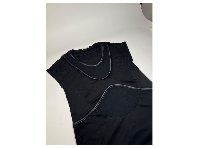 Top vintage Issey Miyake nero 38/M - vista 13