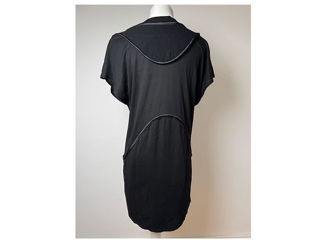 Top vintage Issey Miyake nero 38/M - vista 2