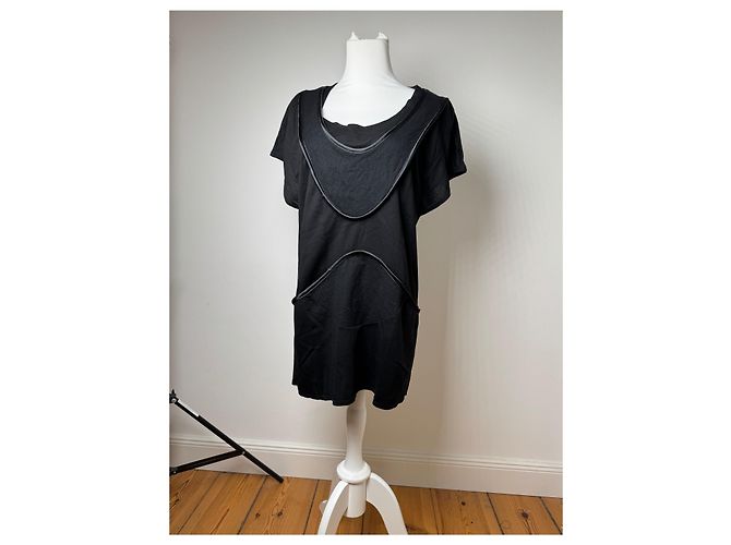 Top vintage Issey Miyake nero 38/M - vista 4
