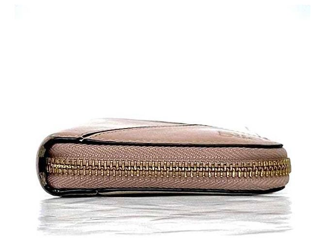 Runder Langer Geldbeutel Loewe Weiß Beige - Ansicht 4