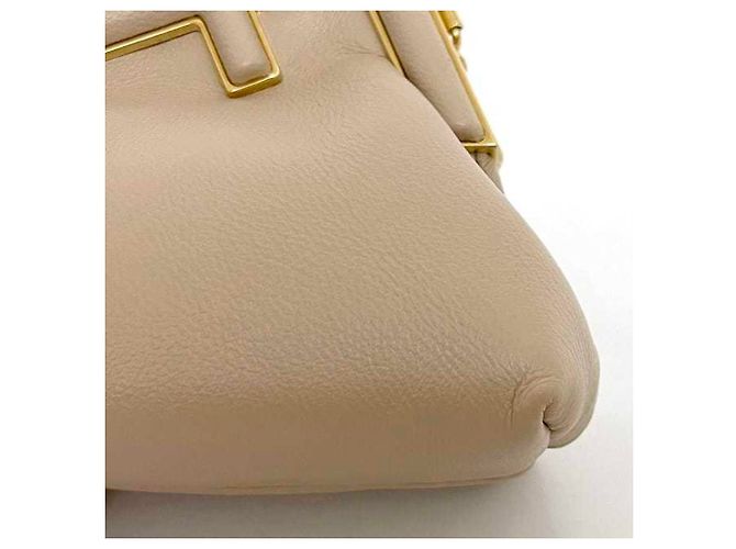 Portachiavi Fendi Charm First Nano Beige D'oro - vista 6