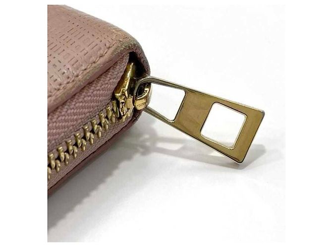 Carteira longa de linho rosa Loewe - vista 11