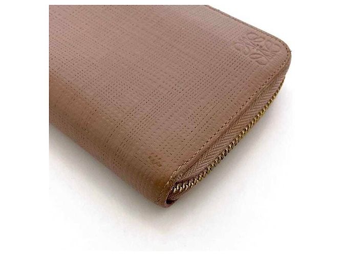 Carteira longa de linho rosa Loewe - vista 7