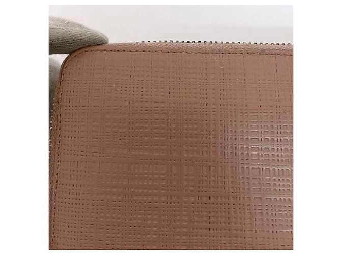 Carteira longa de linho rosa Loewe - vista 9