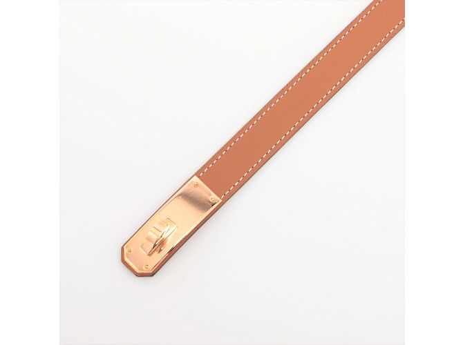 Hermès Hermes Kelly Ledergürtel Braun - Ansicht 2