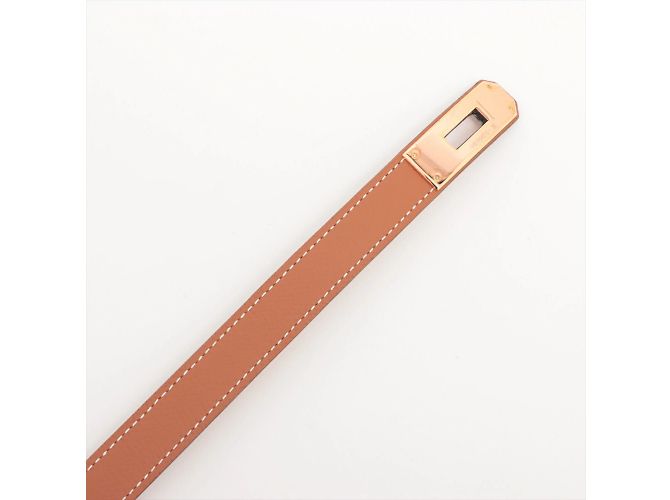 Hermès Hermes Kelly Ledergürtel Braun - Ansicht 3