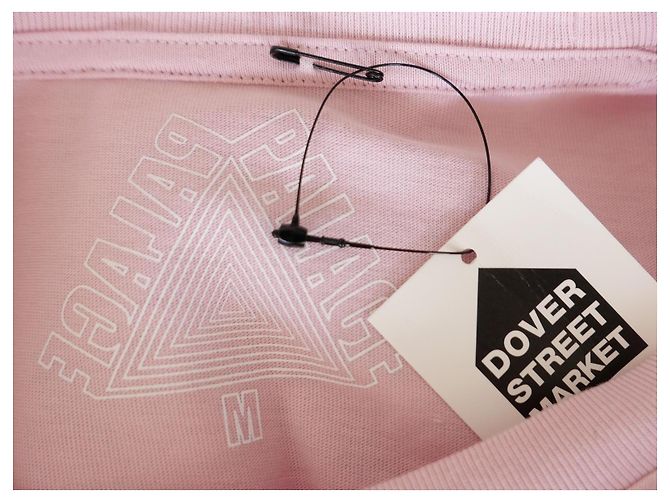 Autre Marque T-shirt Palace Yappy Lush Flush SS25 Esaurito Rosa - vista 4