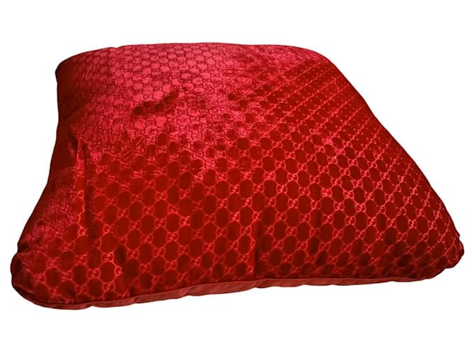 Sciarpa Gucci in seta rossa Rosso - vista 3