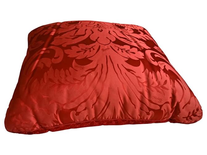 Sciarpa Gucci in seta rossa Rosso - vista 5