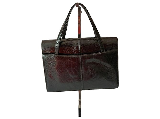 Autre Marque Bolsa de mão vintage preta Preto - vista 5