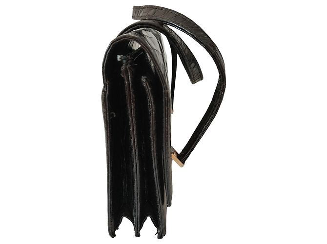 Autre Marque Bolsa de mão vintage preta Preto - vista 9