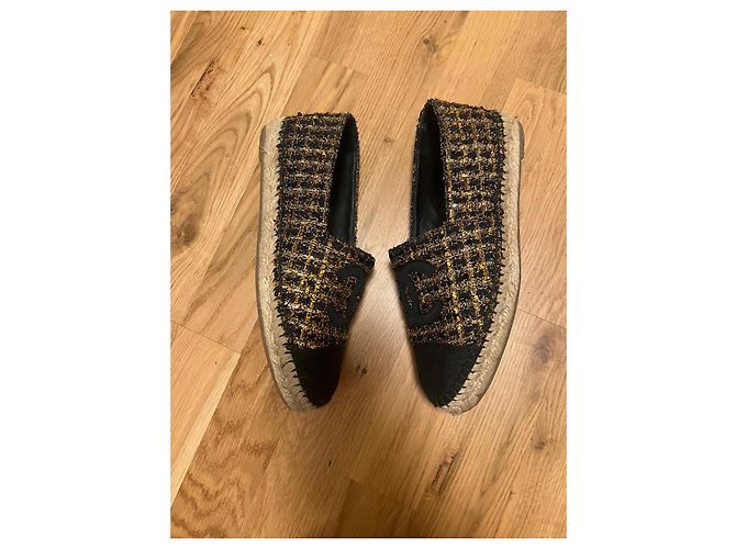Espadrillas Chanel Tweed Multicolore - vista 4