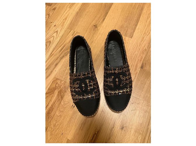 Espadrillas Chanel Tweed Multicolore - vista 5