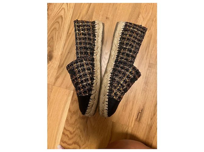 Espadrillas Chanel Tweed Multicolore - vista 6